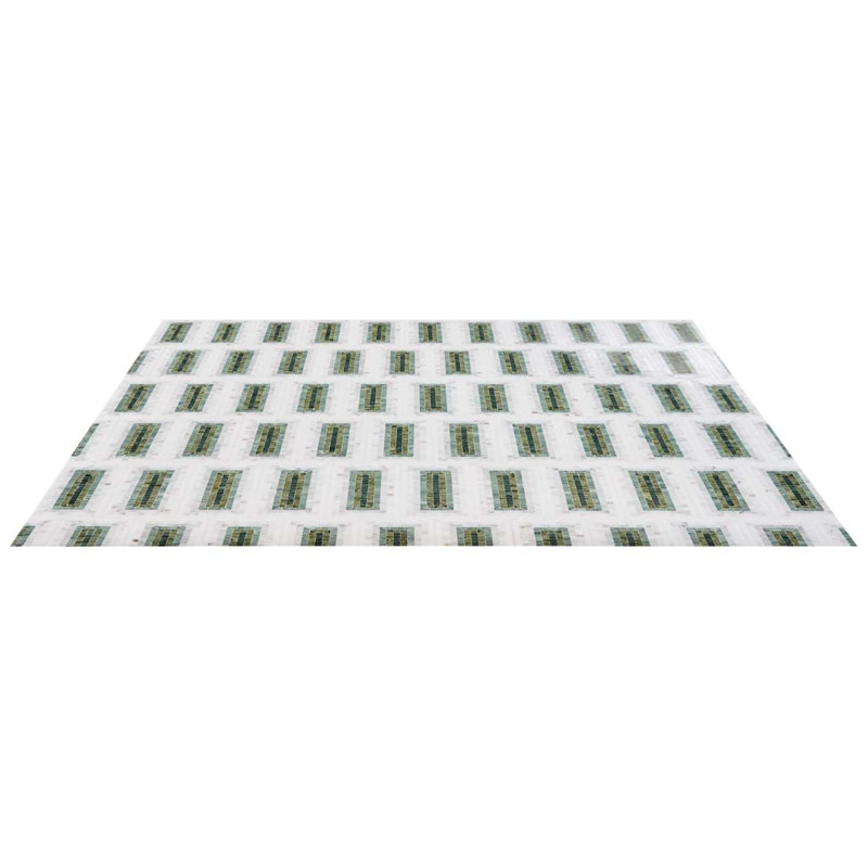 Ako 4x9 Rectangle Marble Micro Mosaic Tile, Verde Green