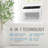 Keystone 12,000 BTU Window Mounted Inverter Air Conditioner with Supplemental Heat and Remote Control-124199523