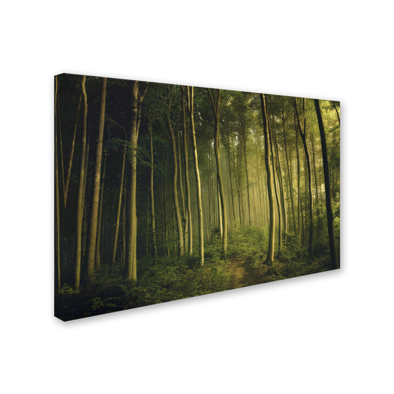 Art mural sur toile tendue - "On My propre" Norbert Maier pour décoration de salon, de chambre à coucher ou de bureau - 12 x 19