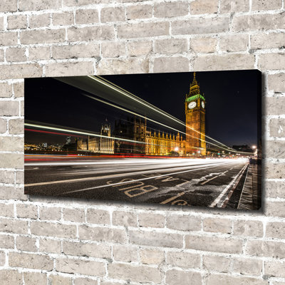 Big Ben London - Wrapped Canvas Print