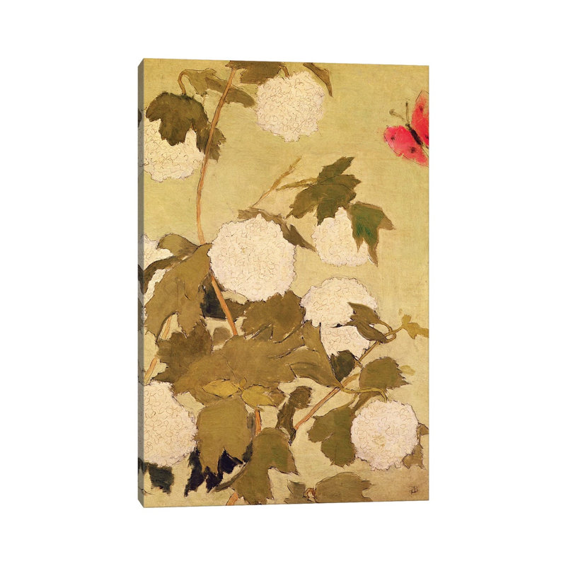 Snowballs, 1891 - Painting on Canvas, Wrapped Canvas, 20.32 cm H x 30.48 cm W