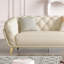 Coussin modulaire beige en polyester-901527728