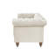 Causeuse Chesterfield en lin Elegance pour chambre à coucher Elina-89994981