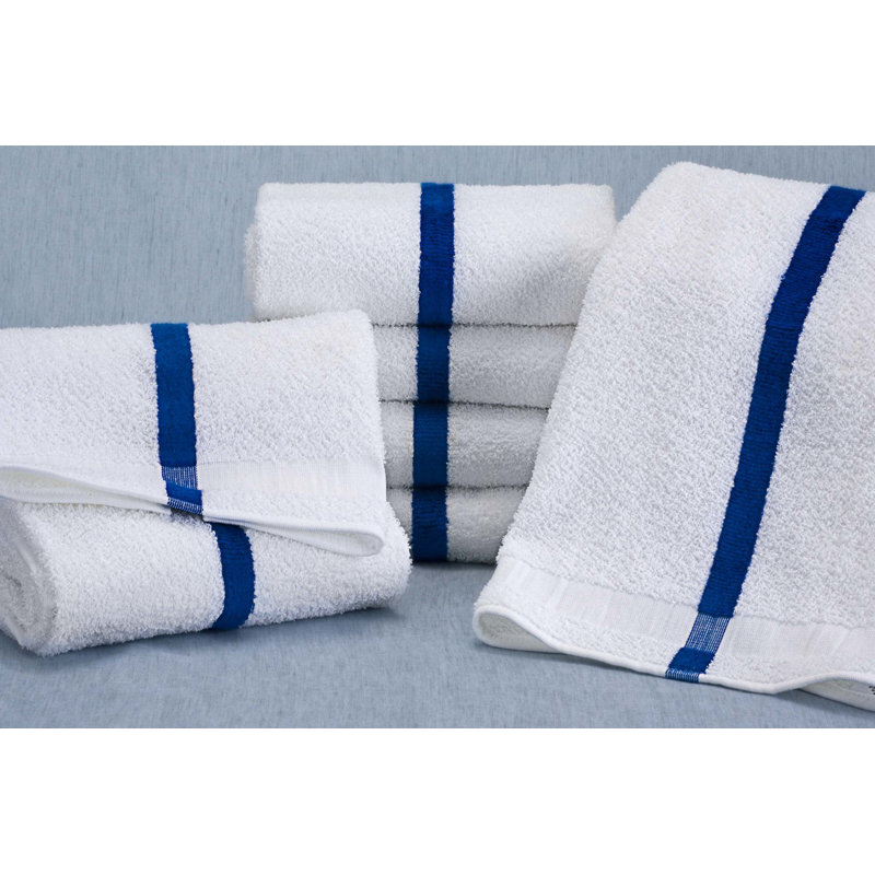 Martex Blue Striped Pool Towels