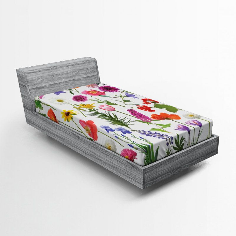 Microfiber Fitted Sheet, Twin Fitted Sheet