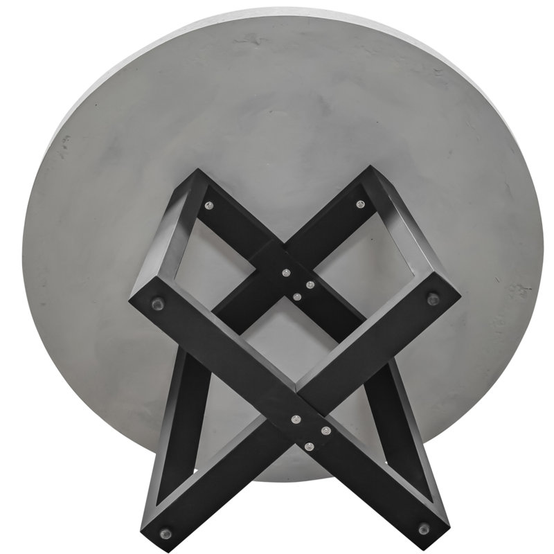 Vault Dining Table White, Light Gray