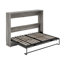 Lit escamotable en bois pleine grandeur