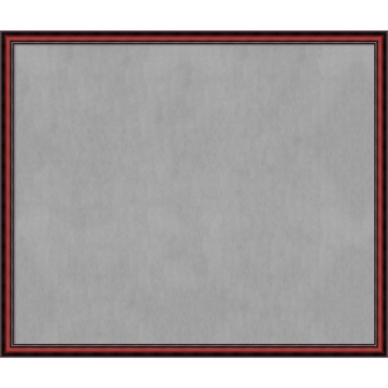 Tableau d'organisation magnétique Rubino Cherry, H 43 po x l 51 po