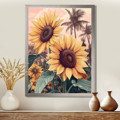 Dishaun - Floral Wall Art Living Room