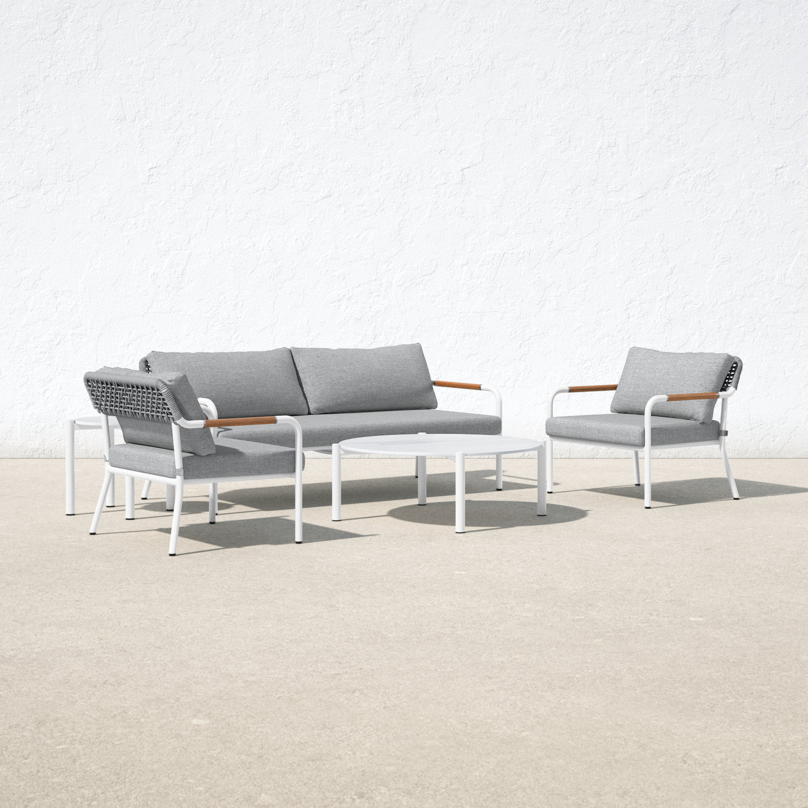 Dean 5 - Person Patio Conversation Set with Cushions