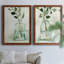 «Eucalyptus Branch Still Life I», ensemble de 2 peintures sur toile encadrées-378258456-378258462