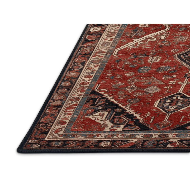 Tapis brun lavable à la machine, Tapis de couloir 2 pi x 4 pi