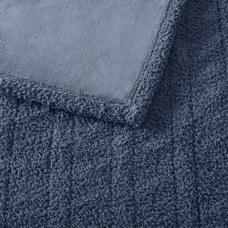 Rust Warm Blanket, Twin, Navy