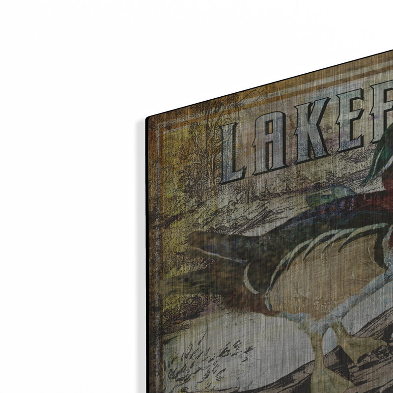 «Duck Sign II» par Paul Brent, H 12 po x l 16 po