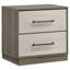 Table de chevet 2 tiroirs Edmondson