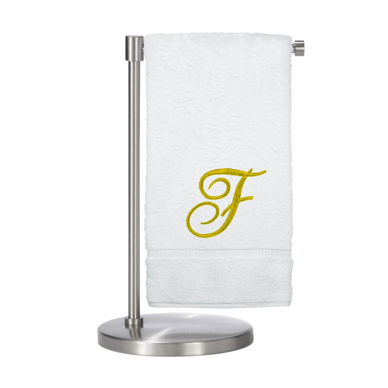 Super Plush Bath Towel, White/Gold, F