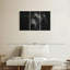 Ours brun monochrome sur toile 3 pièces-566179164