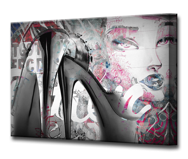 « urban mode xxxix », impression sur toile tendue, H 16 po x l 20 po x P 1,5 po