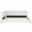 Comfort Upholstered Platform Bed with LED Lights and USB Charging Station-758350922-758350921