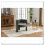 Fauteuil d'appoint moderne, fauteuil d'appoint contemporain en tissu Boucle-1899999511