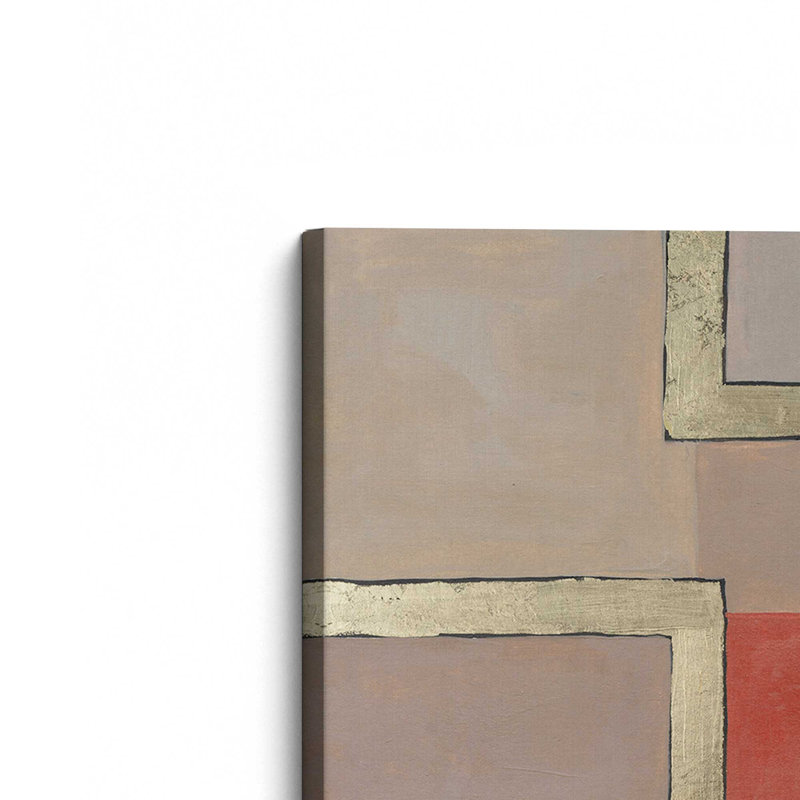 «Russet Tapisserie I» par Michael Willett, reproduction d'art sur toile, H 12 po x l 12 po