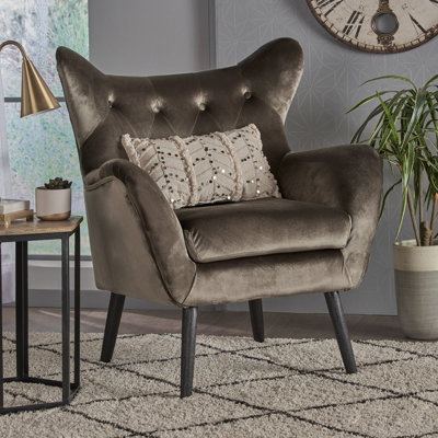 Upholstered Wingback Chair