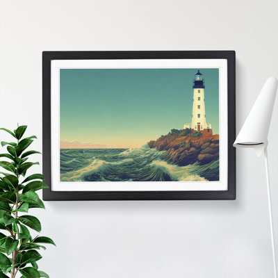 Lighthouse Seascape Vol.1 - Single Picture Frame Print