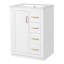 Meuble-lavabo simple avec 1 porte et 3 tiroirs-1749476235