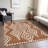 Malek Indoor/Outdoor Area Rug with Non-Slip Backing-1867476660