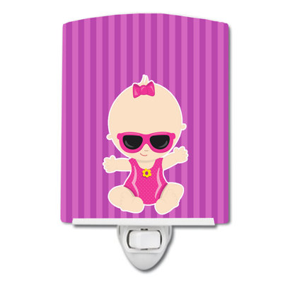 Beach Baby Sunglasses Sarah Ceramic Night Light
