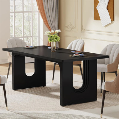 71" Modern  Dining Table For 6-8 People(Only Table,No Chair)