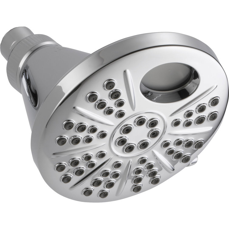 Universal Showering Components Multi Function Fixed Shower Head with Temp2o