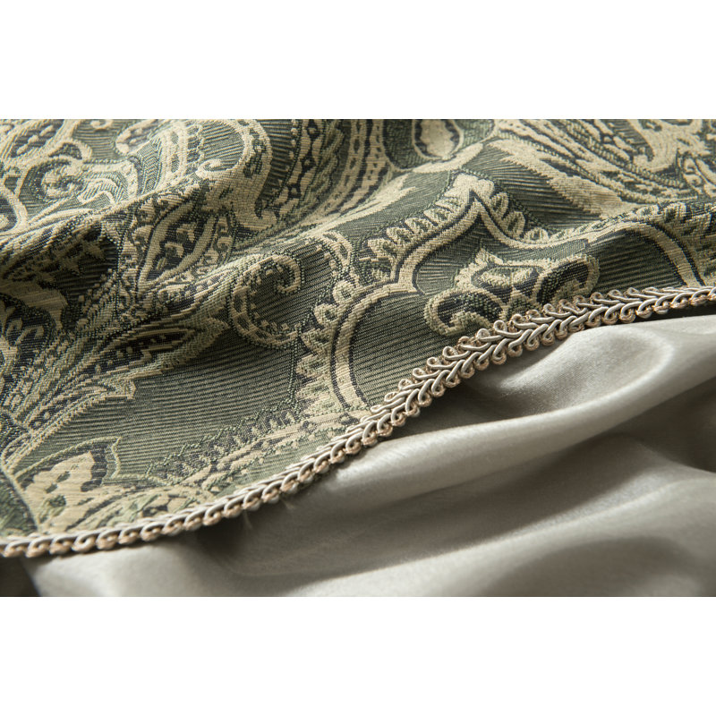 Knute Semi Sheer Sliding Panel Pair, Sage