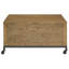 Table basse avec rangement Brunswick Wheel