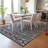 Machine Washable Indoor/Outdoor Boruta ACN2244 Navajo Rug-1326877435