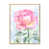 Toile naturelle avec cadre flottant