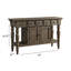 Paola 56" Wide 3 Drawer Buffet Table