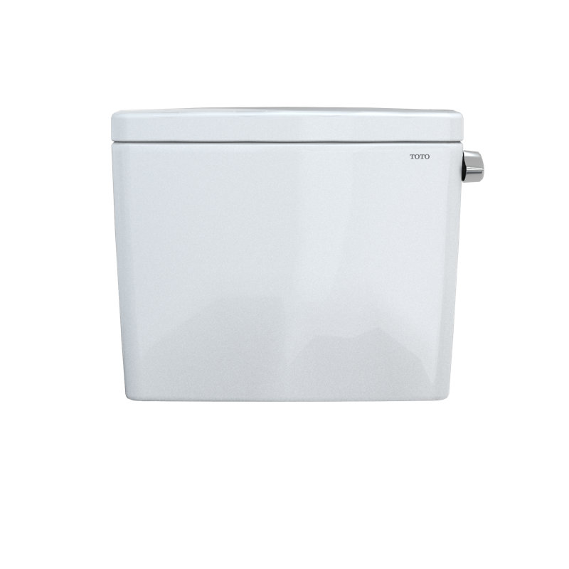 TOTO® Drake® 1.28 GPF Toilet Tank with Right-Hand Trip Lever, Cotton White, Cotton White