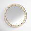 Mardi Bone Convex Wall Mirror