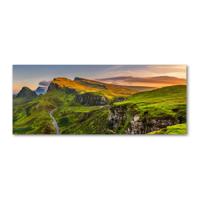 Hills of Scotland - Wrapped Canvas Art Prints