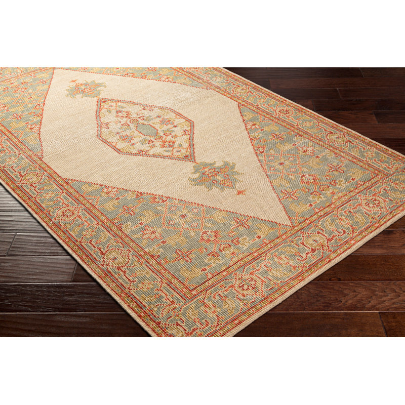 Zahra Wool Oriental Area Rug, Rectangle 2' x 3'