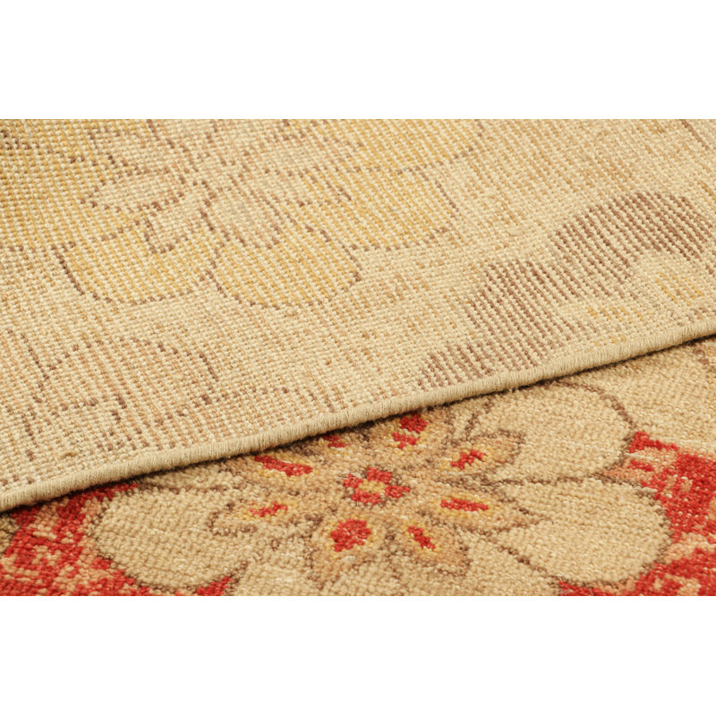 Rug & Kilim’S Distressed Square Rug With Colorful Floral Medallions