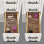 Meuble-lavabo simple en bois massif l 42 po x P 22 po Houston II avec rangement discret et plateau en pierre reconstituée-246166789-246166788