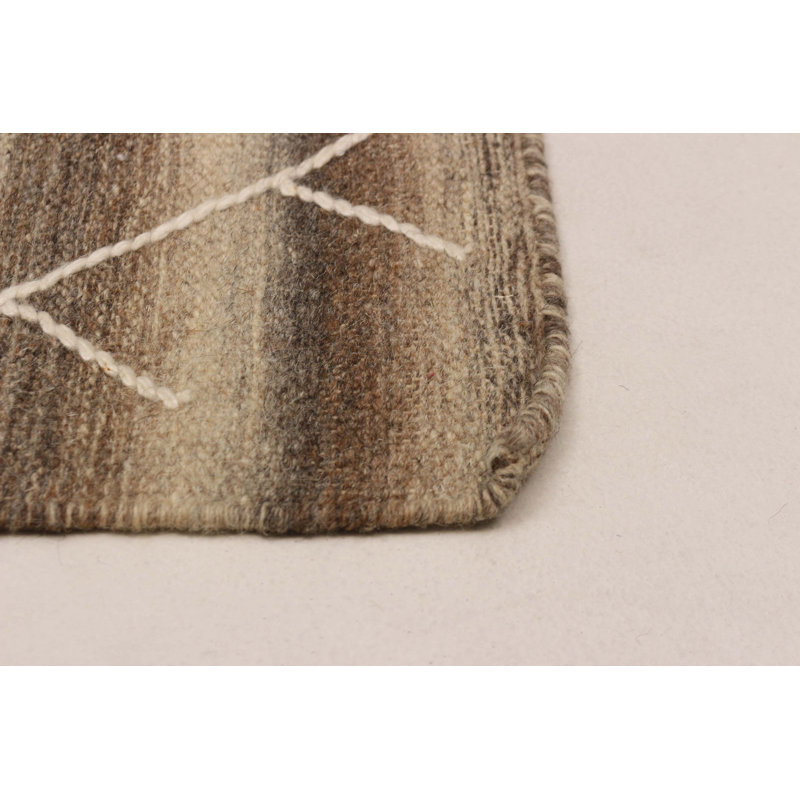 Marrakech Taupe Kilim 5'2" x 8'0"