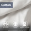 Très grand / très grand édredon en coton. Chenille touffetée. Motif bleu marine. . 2 taies décoratives. Lavable à la machine. Rembourrage de literie confortable. Assorti charmant-117361083-117361084