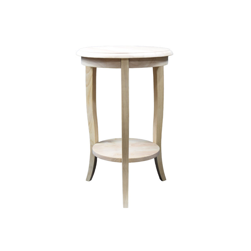 Clavier Solid Wood End Table
