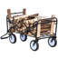 Chariot de plage pliant Wagon Garden (rouge)
