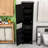 Multi-Functional Storage Cabinet with Adjustable Shelves, Smooth Handles
