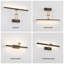 Luminaire pour meuble-lavabo en bois