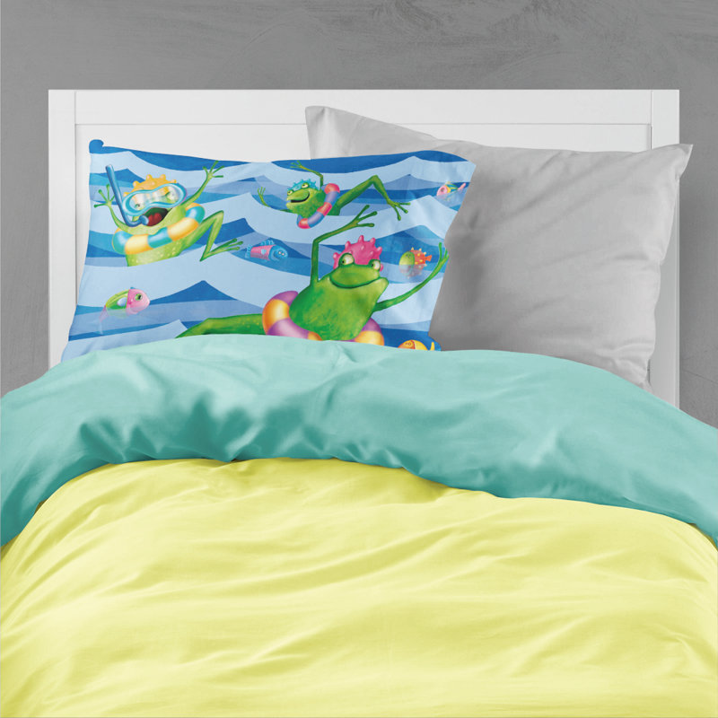  Housse de coussin Frogs